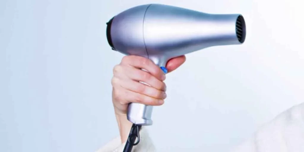Application of a Hairdryer to Remove Sticker residue