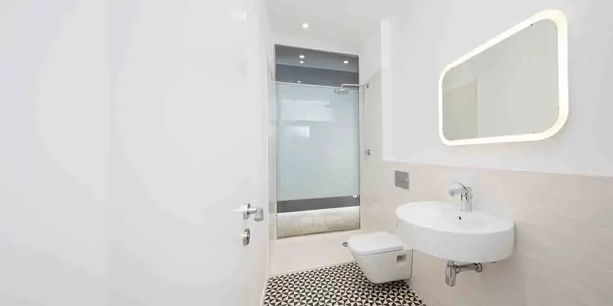 how to get light into a windowless bathroom
