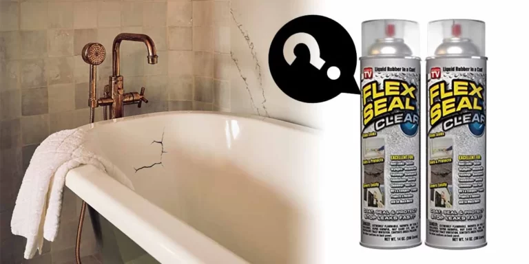 Will Flex Seal Fix A Cracked Bathtub? (Explained)
