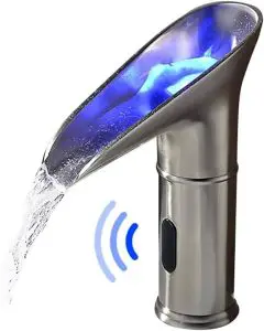 electronic single hole faucet